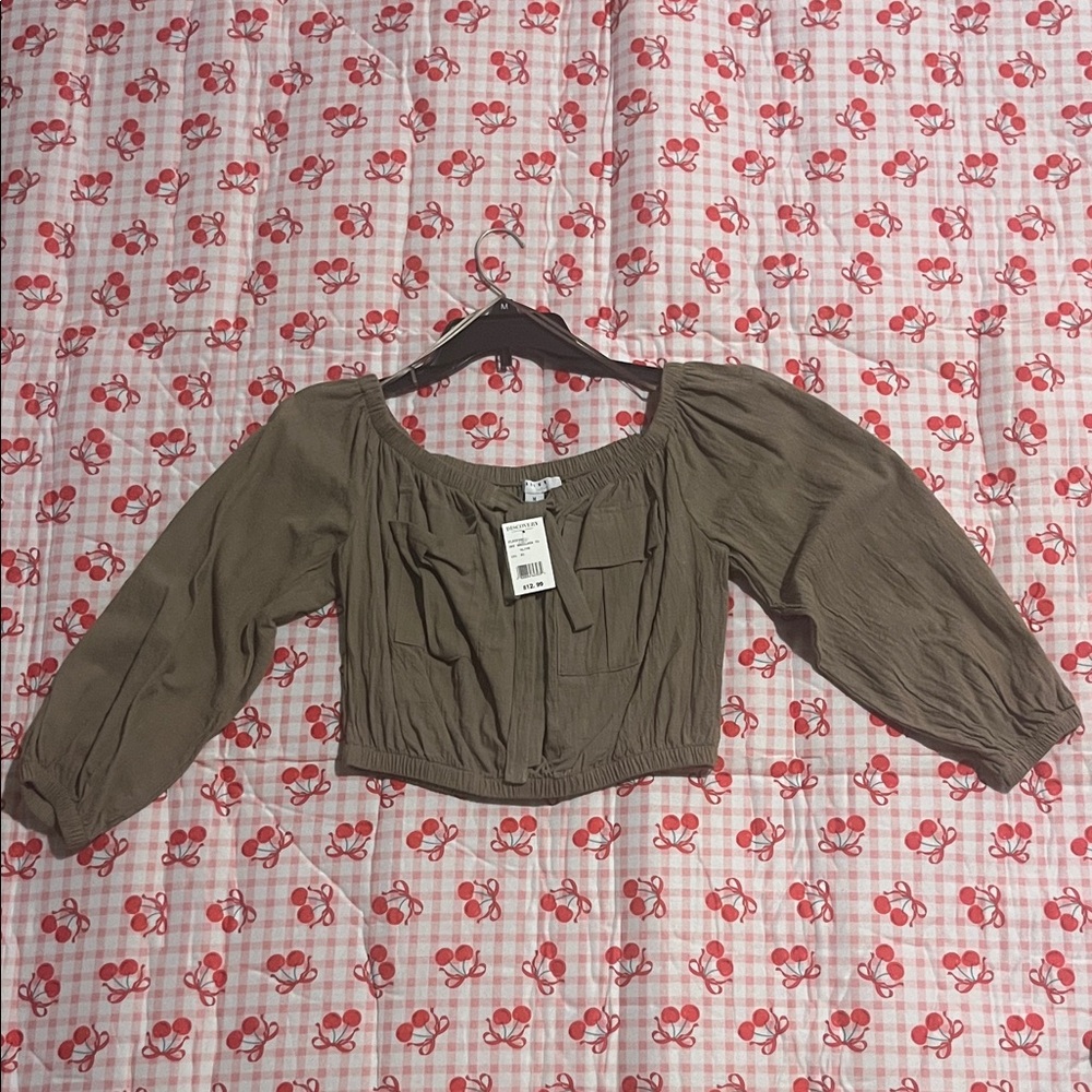 Elegant Green Women's Top